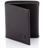 Leather Trifold RFID Wallet For Men With Flip Out ID Holder (Coffee) - 3 of 4
