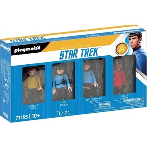 Playmobil Star Trek Figures Captain Kirk, Spock, Uhura, and MCCoy - 1 of 4