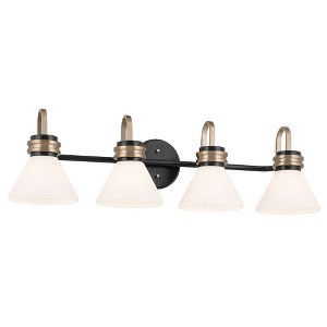 Kichler Lighting Farum 4 - Light Vanity in  Black - 1 of 1