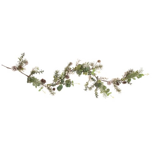 Hot Commodity White Berry Garland (180cm x 10cm x 5cm) Online Store At