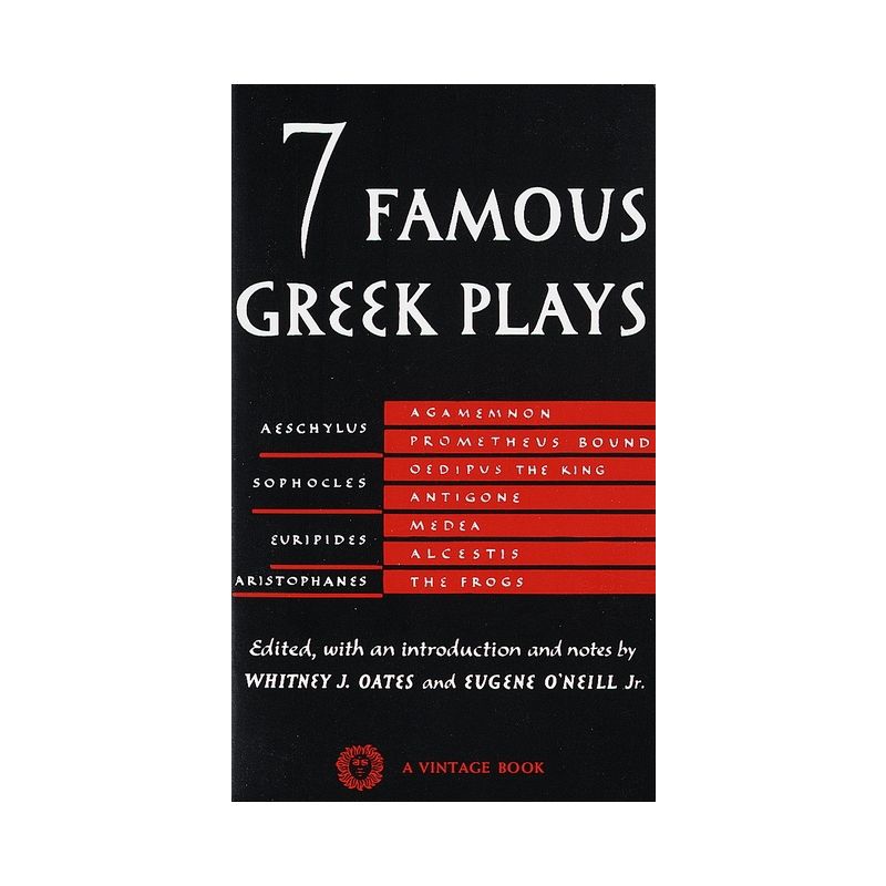 Seven Famous Greek Plays - by  Whitney J Oates (Paperback), 1 of 2