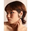 Elegant Pastel Flower Stud Earrings | Romantic Floral Jewelry Gift - 2 of 4