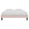 Modway Reign Queen Performance Velvet Platform Bed Frame - 3 of 4
