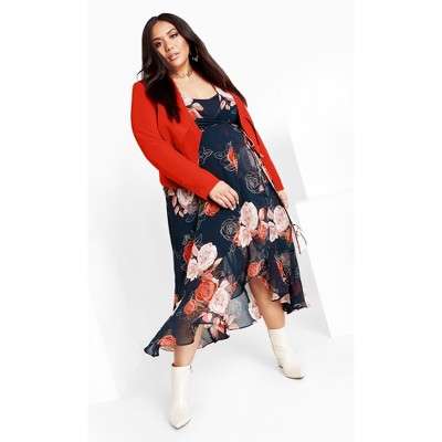 Women's Plus Size Sadie Maxi Dress - navy | CITY CHIC