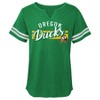 NCAA Oregon Ducks Girls' Short Sleeve V-Neck Notch T-Shirt - 2 of 3