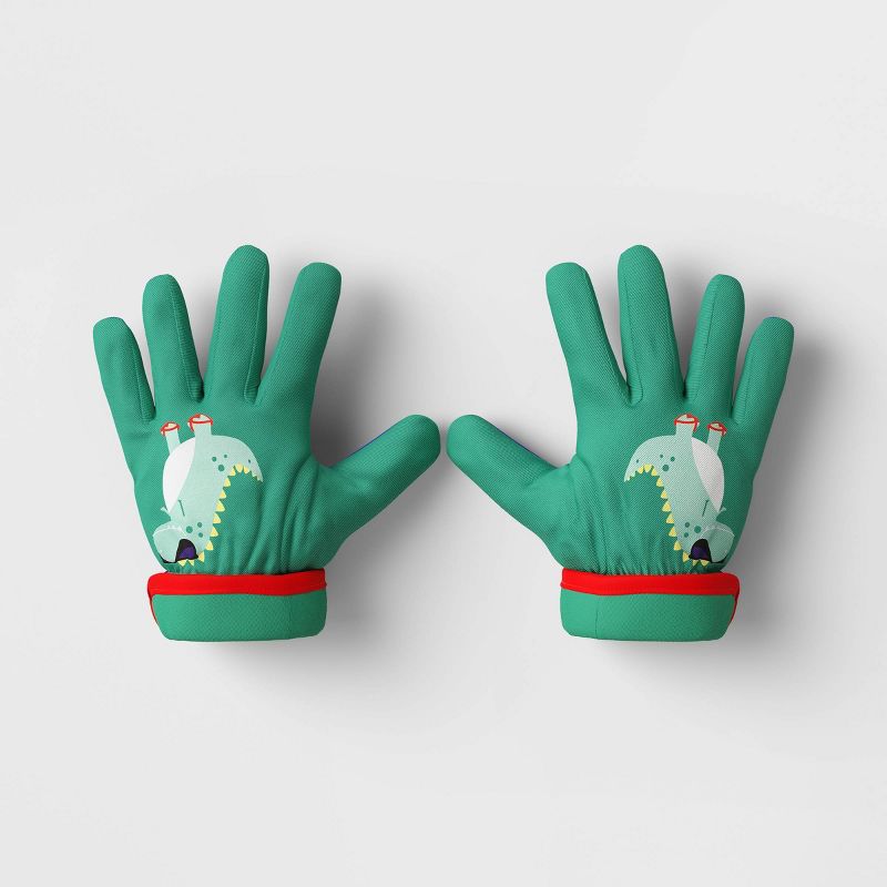 Kids&#39; Dino Garden Gloves Green - Sun Squad&#8482;, 2 of 5