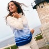 Lands' End Women's Anyweather Fleece Quarter Zip Pullover - 4 of 4