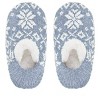 Memoi Women's XOXO Nordic Plush Lined Non-Skid Slippers - 3 of 4