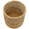 Northlight Set of 3 Tan and Brown Twist Woven Round Storage Baskets 13.75" - 3 of 4
