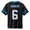 NFL Carolina Panthers Boys' Short Sleeve Sanders Jersey - XS