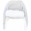 Hudson Baby Trapper Hat, Mitten and Bootie Set, Gray Elephant - 3 of 4