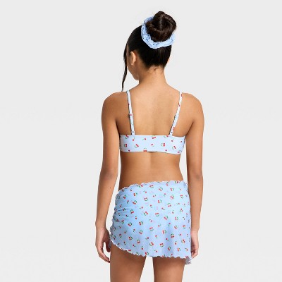 Art Class Girls' 3pc Cherry on Top Bikini Set - art class™ XS — фото 4