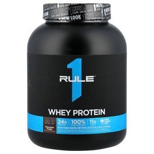 Rule One Proteins Whey Blend, Protein Powder Mix, Chocolate Fudge, 5.02 lb (2.28 kg) - 1 of 4
