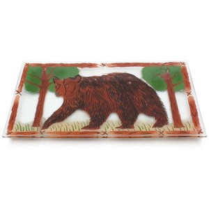 Pavilion Gift Company - Bear - 15" x 8" Serving Tray - Serving Trays - 1 of 2