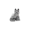 Black Bow Jewelry Sterling Silver Miniature Schnauzer Bead Charm - 2 of 4
