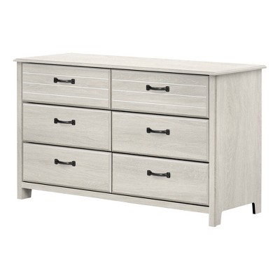 Image of Ulysses 6-Drawer Double Kids' Dresser Winter Oak - South Shore