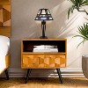 Chloe Lighting CHRT001BB14-TL1 Retro Stained-Glass Brush Gold Table Lamp - 2 of 4