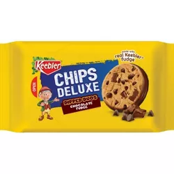 Chips Deluxe Dipped Duos Chocolate Fudge Cookies - 9.4oz