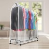 Sorbus Transparent  Garnent Rack for Dresses, Suits & More - 2 of 4