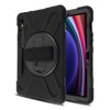 MyBat Rotatable Stand Protector Case (with Wristband) for Samsung Galaxy Tab S9 - Black / Black - 2 of 4