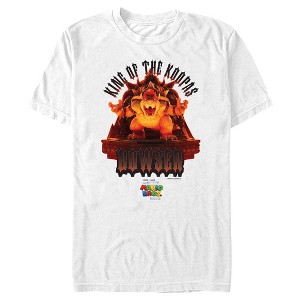 Men's The Super Mario Bros. Movie Bowser King of the Koopas T-Shirt - 1 of 4