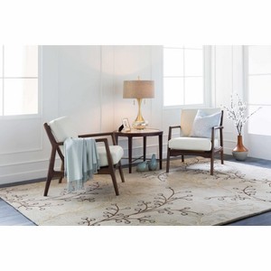 Hauteloom Beige Elsu Wool Rug - 1 of 4