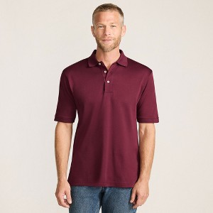 Lands' End Men's Short Sleeve Cotton Supima Polo Shirt - 1 of 4