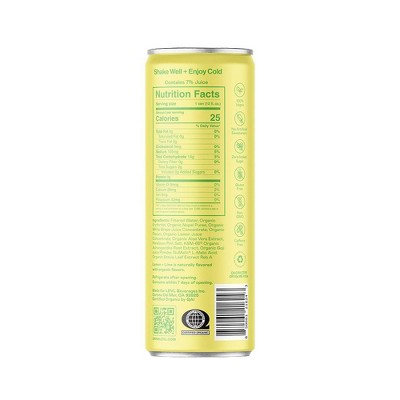LEVL Functional Hydration Drink with All-Natural Electrolytes + Adaptogens Lemon + Lime - 12oz