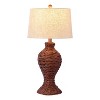 31" JONATHAN Y Elicia Coastal Cottage Table Lamp with Linen Shade, LED Bulb Included, UL Listed - image 2 of 4