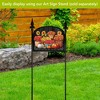 Briarwood Lane Fall Art Sign 8.25x10.25 Baskets of Mums For Fall Art Sign - 3 of 4