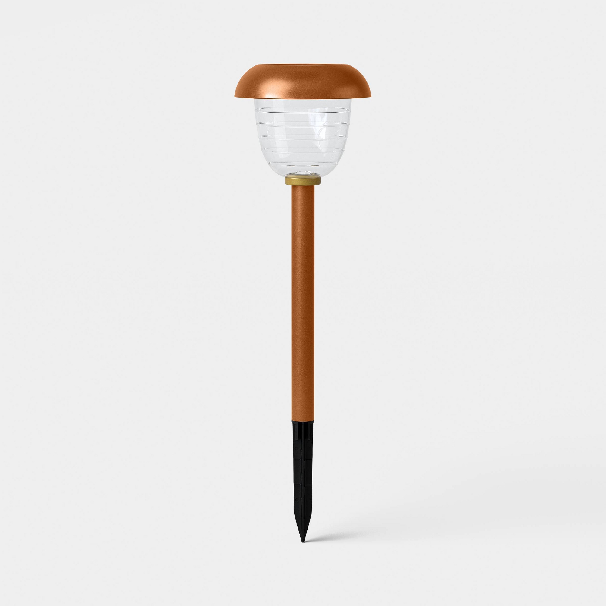 Copper Pathway Solar Outdoor Single Path Light - Threshold™