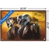 Trends International Star Wars: The Mandalorian Season 3 - Helmets Framed Wall Poster Prints - 3 of 4