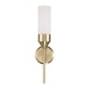 Capital Lighting Devon 1 - Light Wall Light in  Matte Brass - 3 of 4