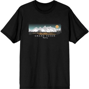 Adventure Society Grand Teton Wyoming Men's Short Sleeve Tee - 1 of 2
