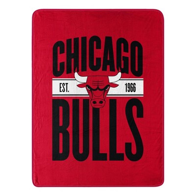 NBA Chicago Bulls Micro Throw Blanket
