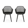 Set of 2 Poppy Dining Chair-Christopher Knight Home - 2 of 4