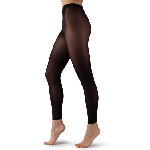 50 Denier Footless Tights Black