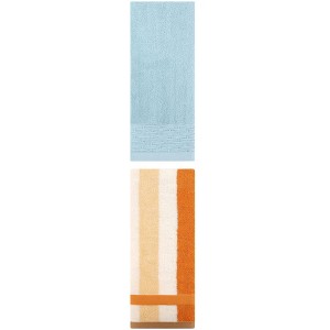 REGALWOVEN Soft Cotton Bathroom Hand Towel Set for Home Decor 14" x 30"/13" x 29" 2 Pcs - 1 of 4