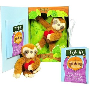 Tickle & Main Get Well Gifts-Feel Like a Sloth - Get Well Soon Gift for Women, Kids, Men, Teens - Plush Sloth Gift Box - 1 of 4
