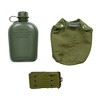 Stansport 1 QT Plastic Canteen with Belt and Cover Set - 3 of 4