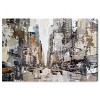 Art Remedy In the City Minimalist collage style wall art Unframed - 4 of 4