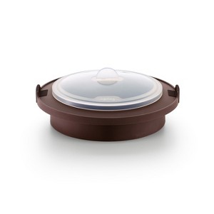 Lekue Steamed Buns & Baos Cooker, Brown - 1 of 4