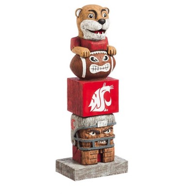 Evergreen NCAA Washington State Cougars Tiki Totem