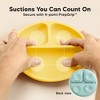 3-Pack Prep Suction Plates for Baby, 100% Silicone Toddler Plates, BPA-Free Divided Baby Plates with Suction - 3 of 4