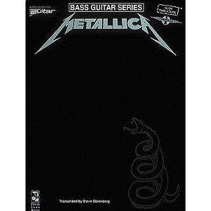 Hal Leonard Metallica Bass Guitar Tab Songbook - 1 of 1