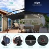 Sonkuki 8.2 x 8.2 Ft. LED Patio Offset Umbrella With Base for Garden, Backyard and Poolside - 4 of 4