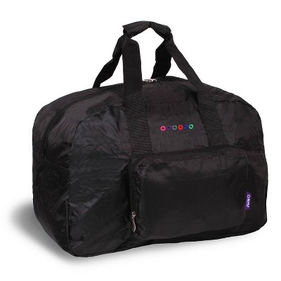 J World Buena Folding Duffel Bag - Black