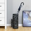 SONGMICS Umbrella Stand, Umbrella Holder, Steel Round Umbrella Rack Organizer Freestanding, for Canes Walking Sticks, Black - 4 of 4