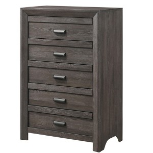 NicBex Vintage Tall Dresser,Farmhouse Dressers with Metal Pulls,Chest of 5 Drawers for Bedroom,Living Room,Dining Room,Hallway - 1 of 4