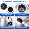 Sliver Garbage Disposal - Ultra-Quiet Food Waste Disposer with EZ Mount Flange, Continuous Feed for Kitchen Sinks - 4 of 4